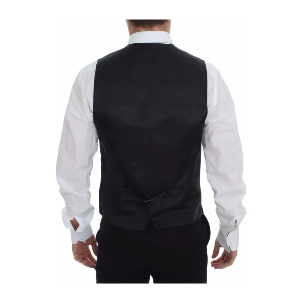 Gestreepte Grijze Vest MainLine Collectie