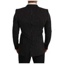 Gestreepte Peak Revers Blazer