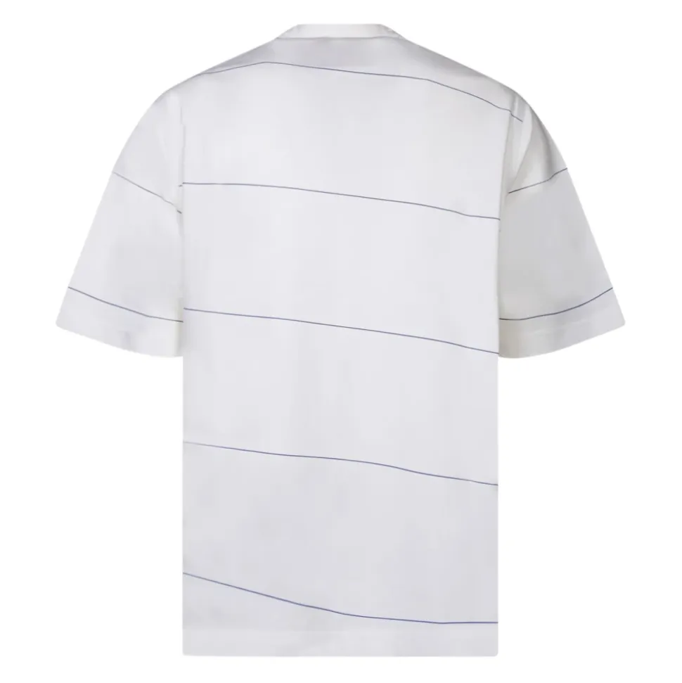 Gestreept katoenen T-shirt
