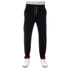 Gestructureerde katoenen tracksuit met logodetail