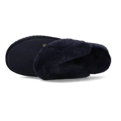 Gezellige Flurry Pantoffels in Donkerblauw