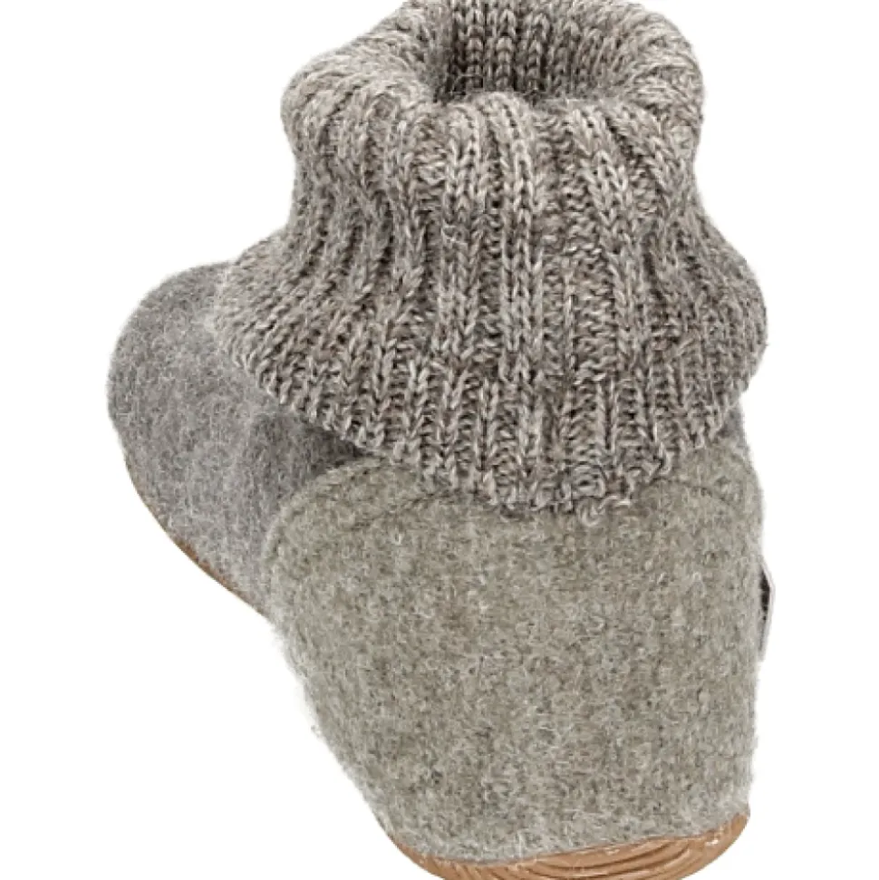 Gezellige Gesloten Pantoffels in Taupe
