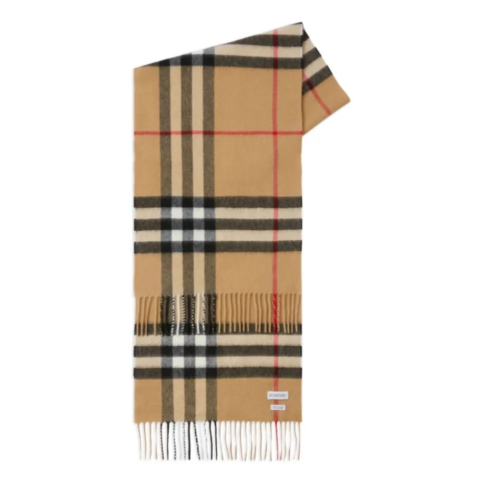 Giant Check Cashmere Sjaal