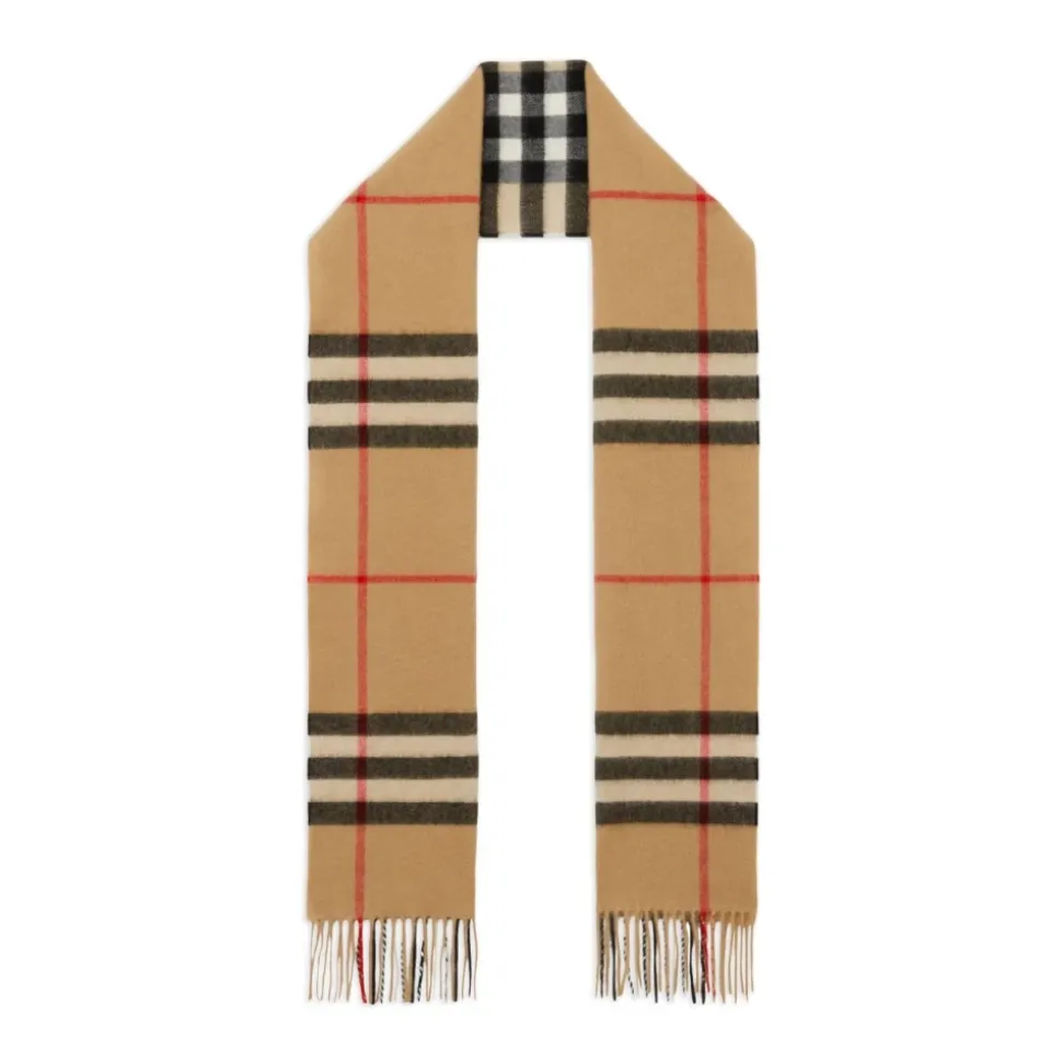 Giant Check Cashmere Sjaal