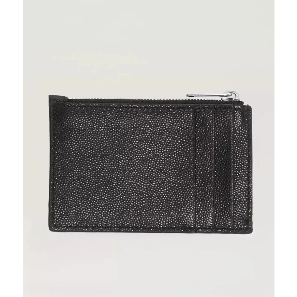 Gothic Logo-Print Cardholder met Rits