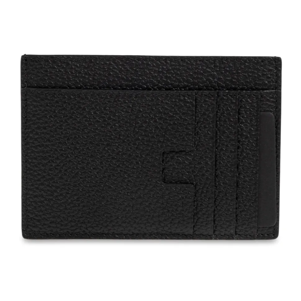 Grain Leather Large Card Holder