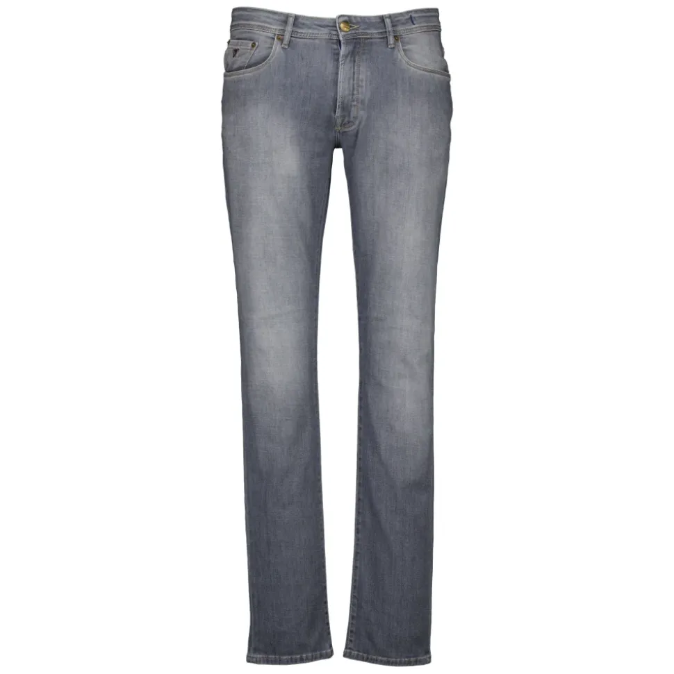 Grijze Jeans Stijlvol Model