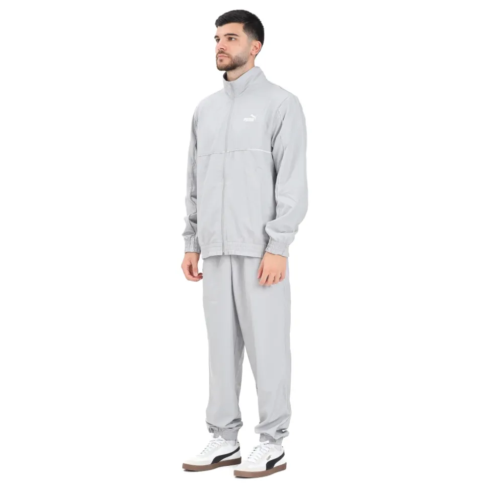 Grijze Trainingspak Jas en Broek Set