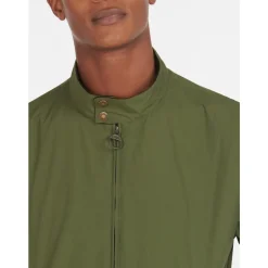 Groene Casual Royston Jas Geïnspireerd door Harrington Stijl