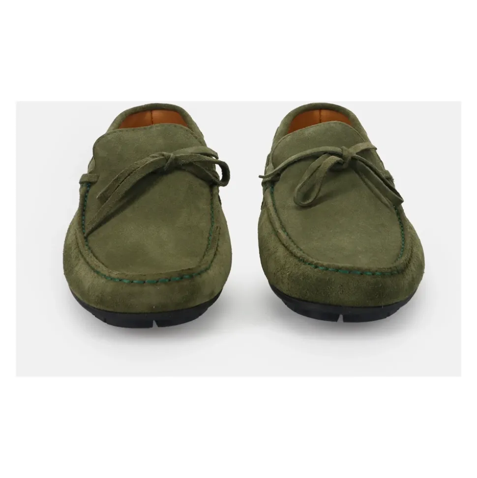 Groene Mocassins voor de Zomer