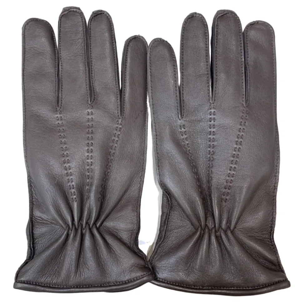 Handgemaakte Heren Elegante Leren Handschoenen