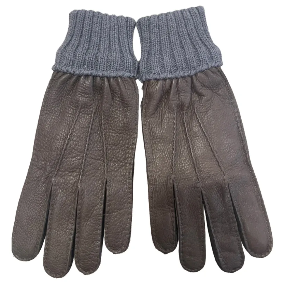 Handgemaakte Hertenleren Handschoenen