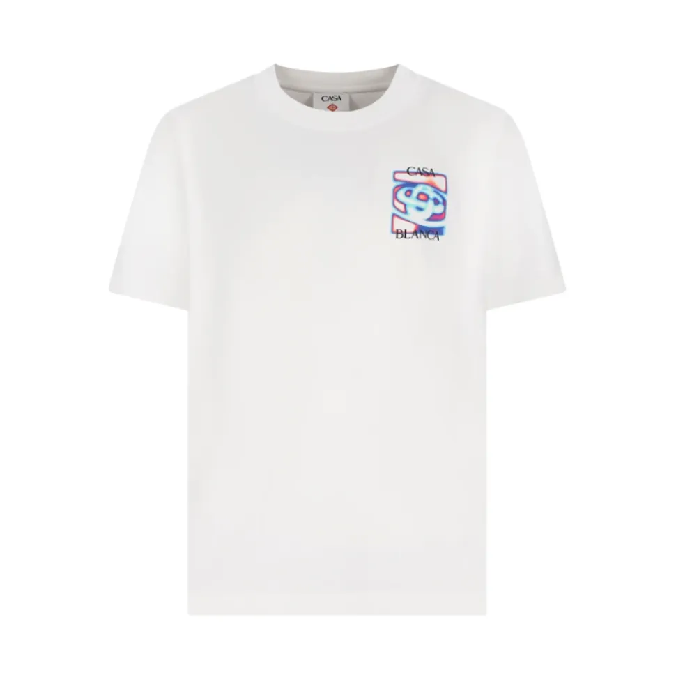 Heat Map Logo T-shirt met korte mouwen
