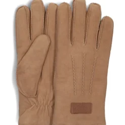 Heren Suède Handschoenen met Merinowol Voering