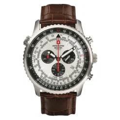 Herenhorloge 45 mm lederen band 7078.9532