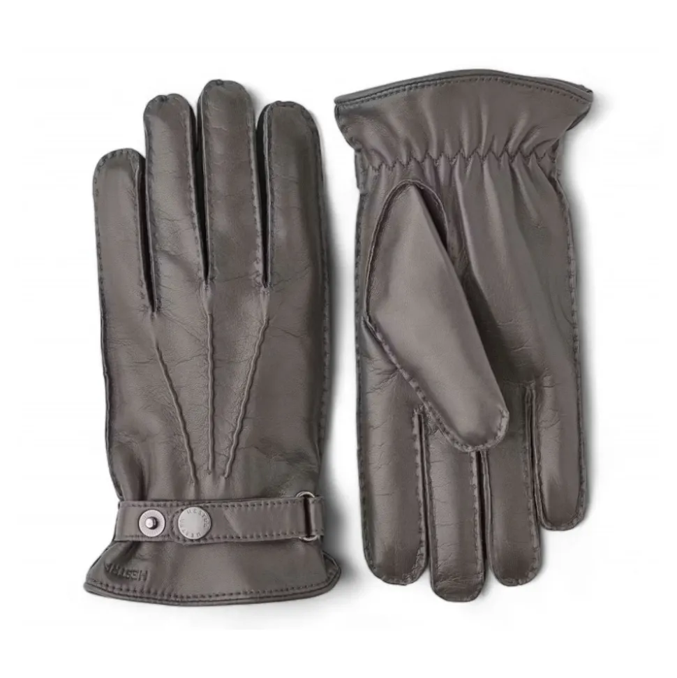 Heren Leren Winterhandschoenen met Wol