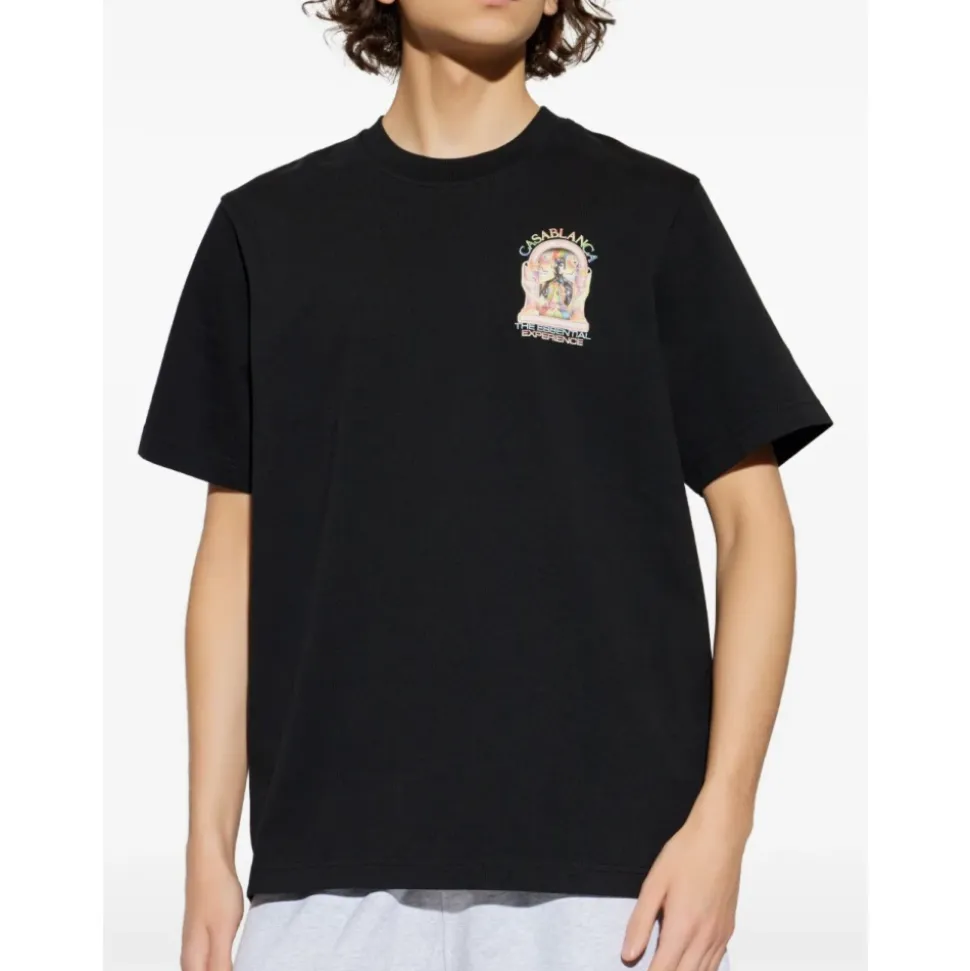 Heren T-shirts & Poloshirts Kleding Zwart SS26