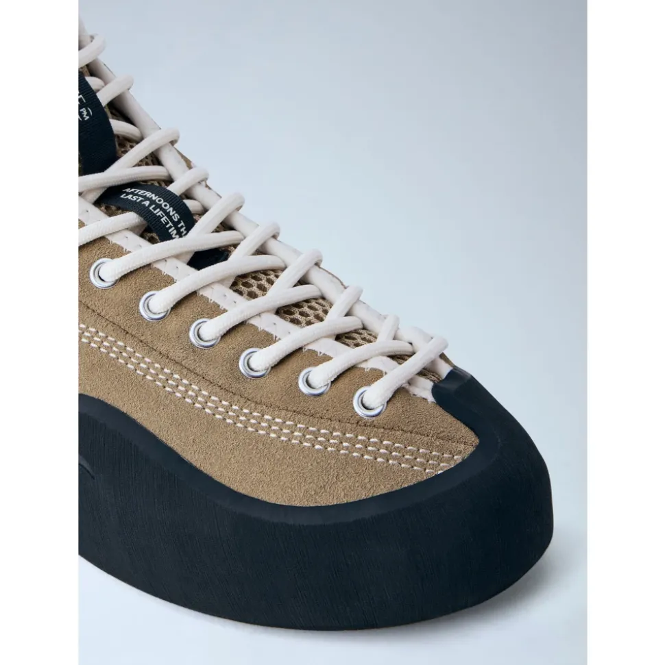 High-Top Canvas Sneakers