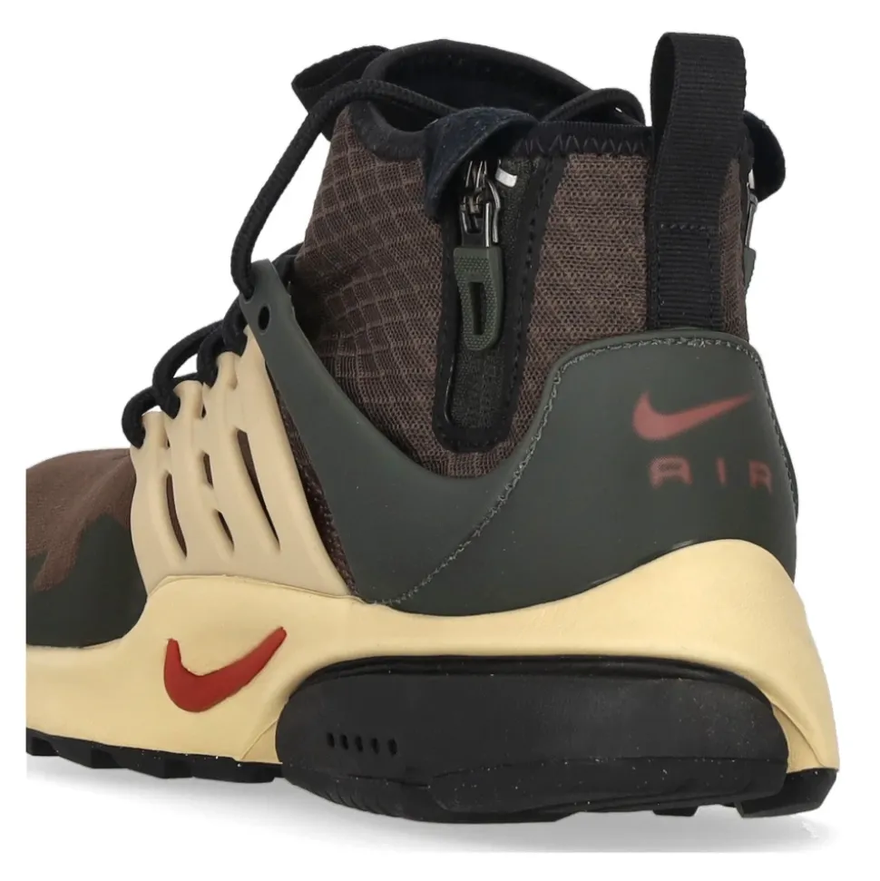 Hoge Utility Sneaker Barok Bruin