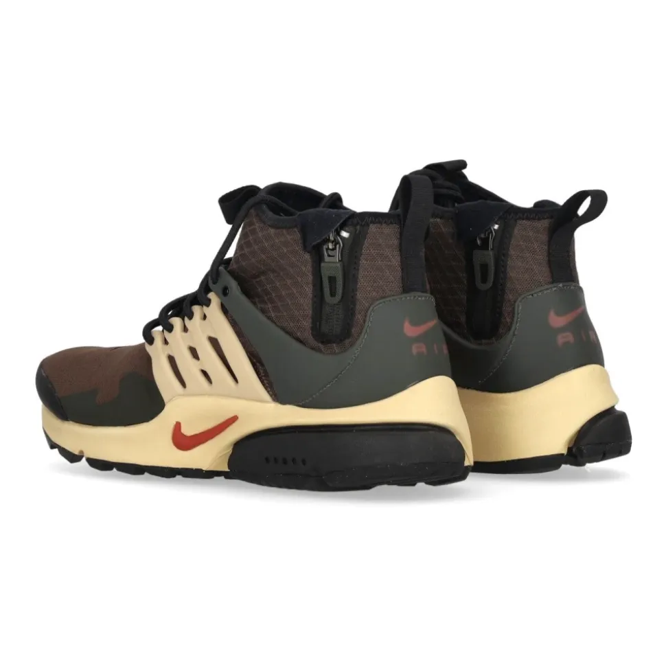 Hoge Utility Sneaker Barok Bruin