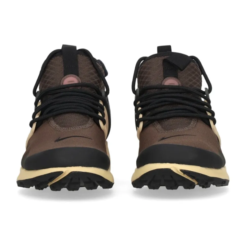 Hoge Utility Sneaker Barok Bruin