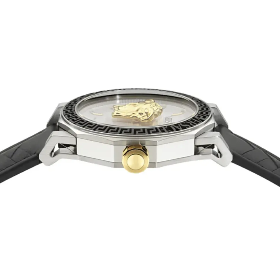 Horloge Unisex Medusa Deco Gent VE9I00124 Zilver/Zwart