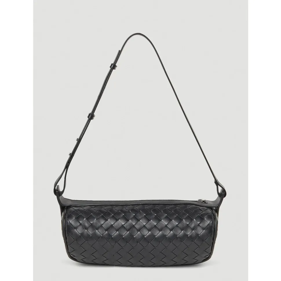 Intrecciato Crossbody Tas met Toprits