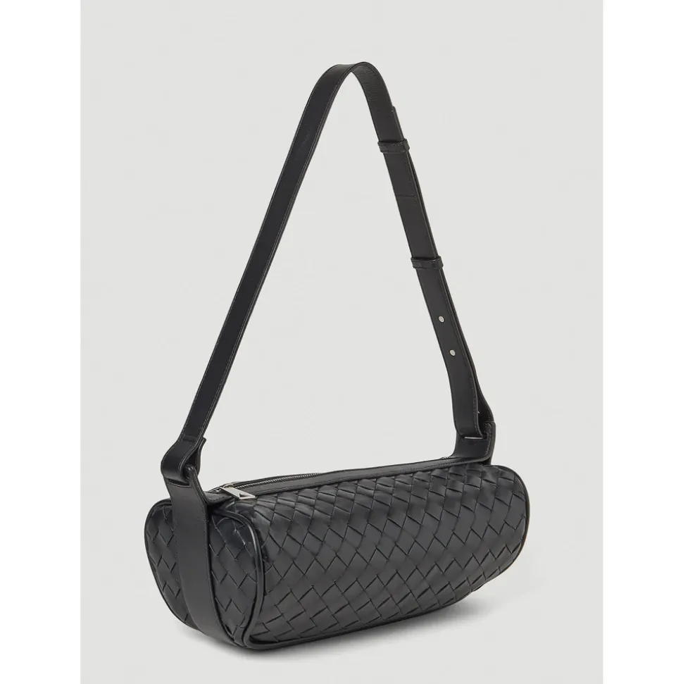 Intrecciato Crossbody Tas met Toprits