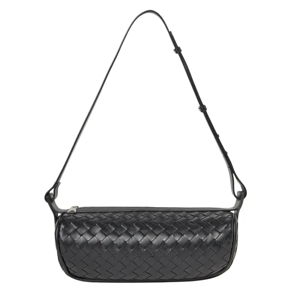 Intrecciato Crossbody Tas met Toprits