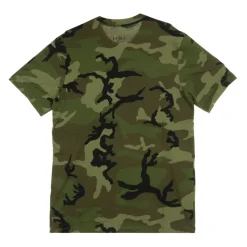 Klassiek T-shirt in Olive Camo