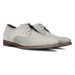 Klassieke Grijze Veterschoenen