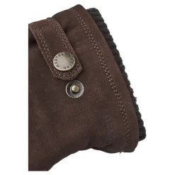 Klassieke Warme Winterhandschoen van Nubuck Geitenleer