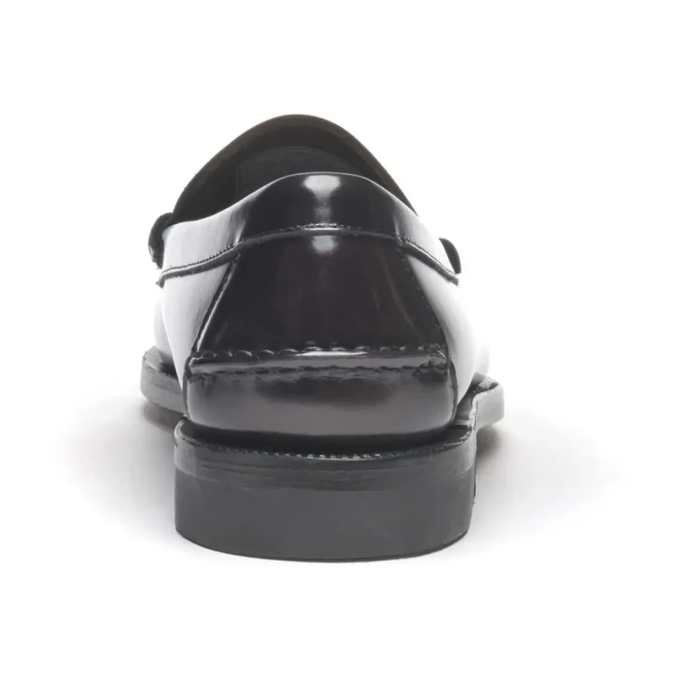 Klassieke Dan Brown leren mocassin