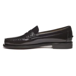 Klassieke Dan Brown leren mocassin