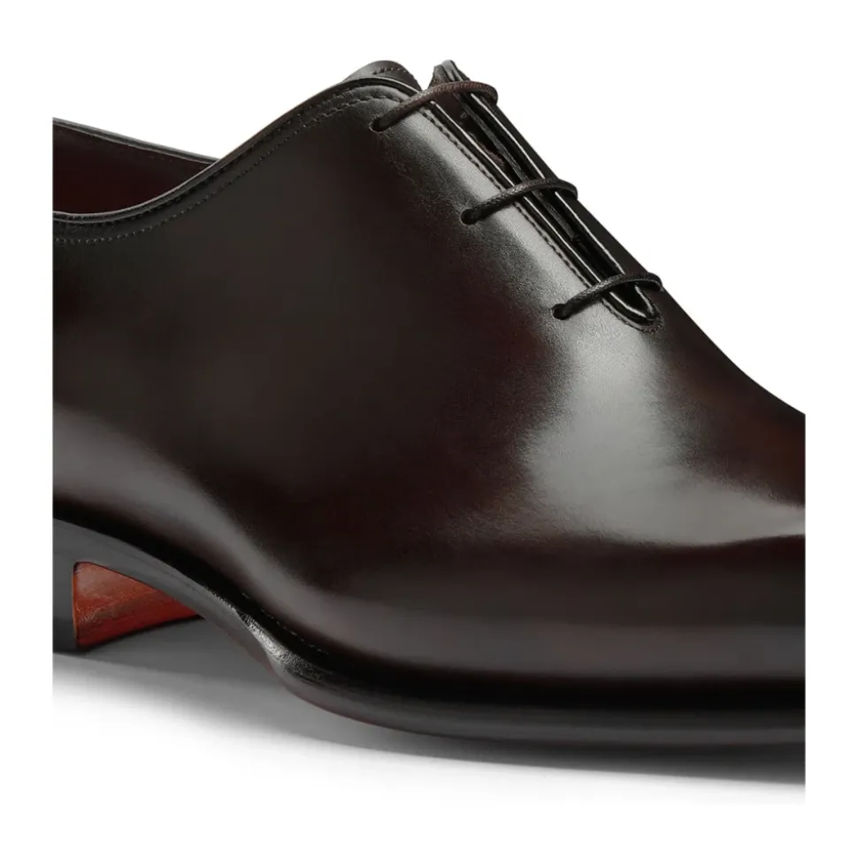 Klassieke Derby Schoenen van Zwart Leer