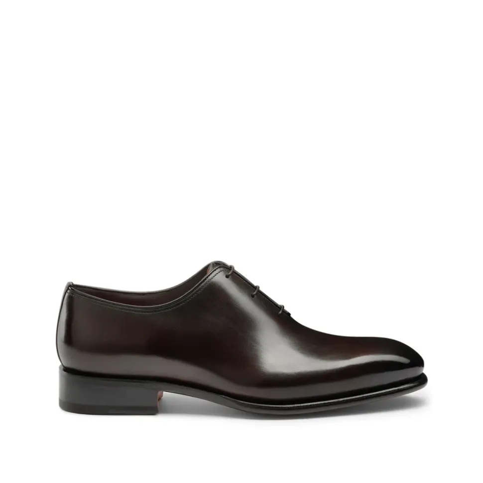 Klassieke Derby Schoenen van Zwart Leer