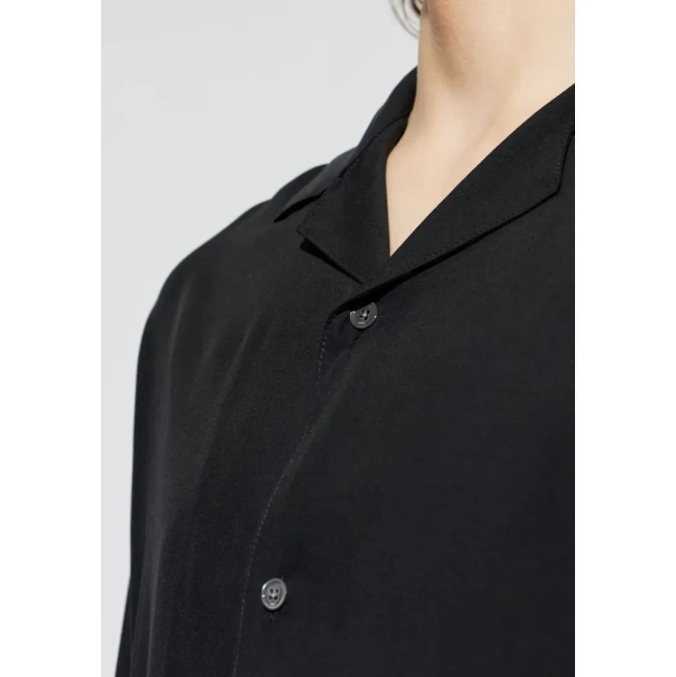 Kort Mouw Geborduurd Boxy Shirt