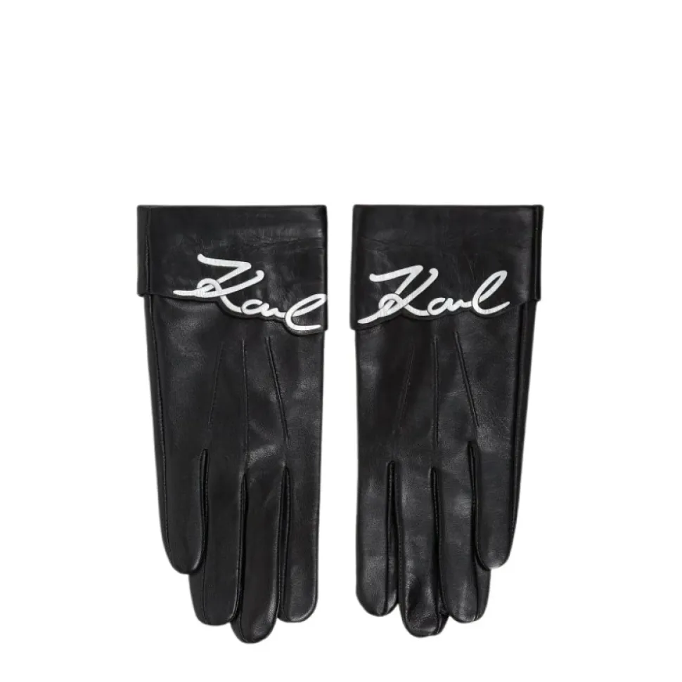 K/Signature Leren Handschoenen