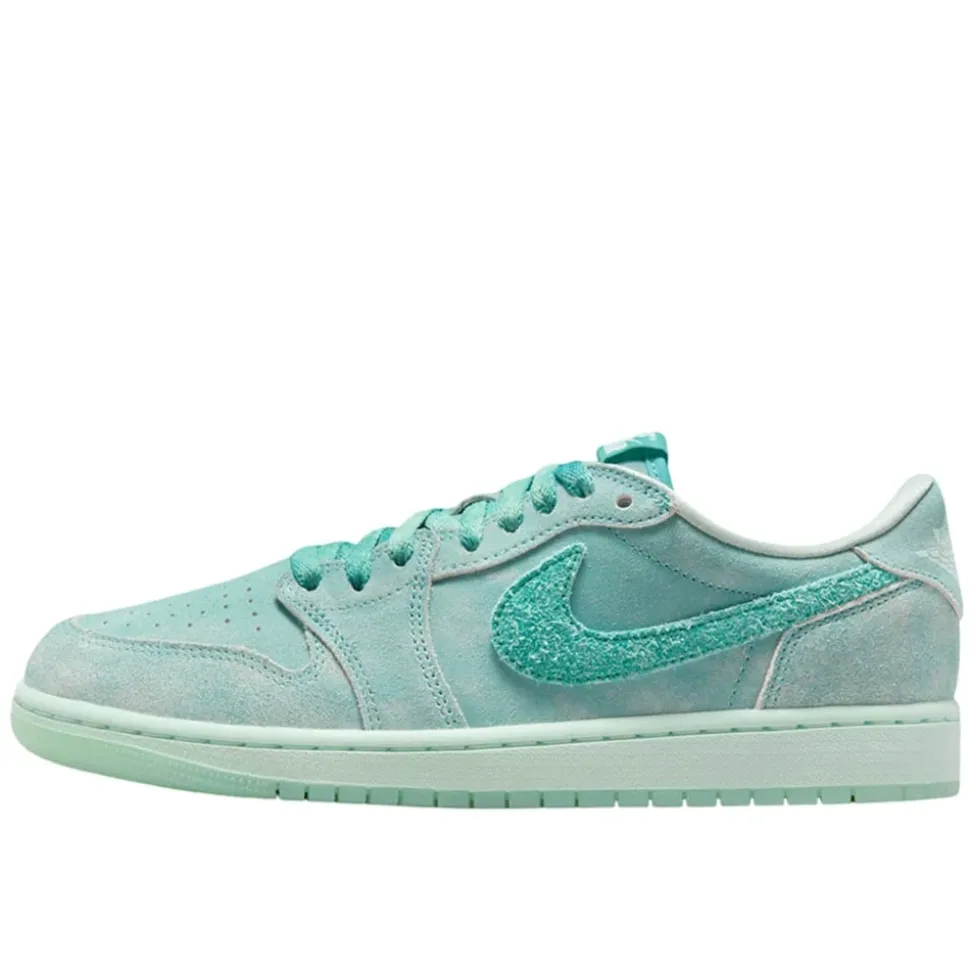 Lage OG Gewassen Teal Sneakers