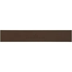 Lederen riem met logo