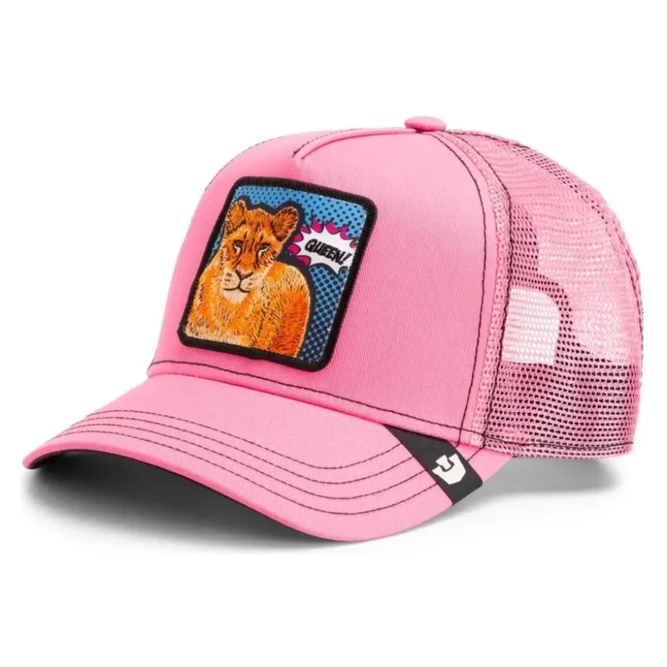 Leona Pop Art Queen Lion Trucker Cap