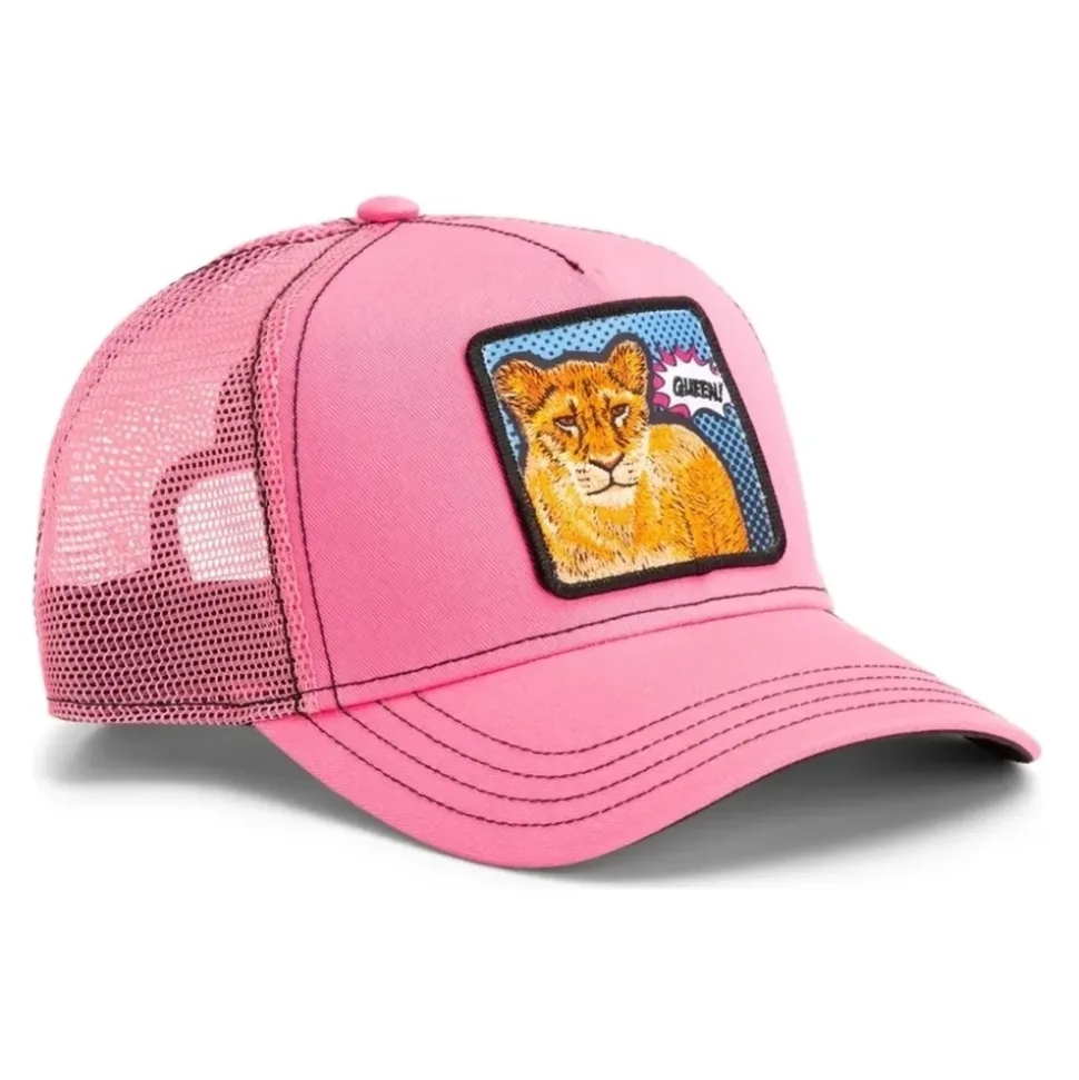 Leona Pop Art Queen Lion Trucker Cap