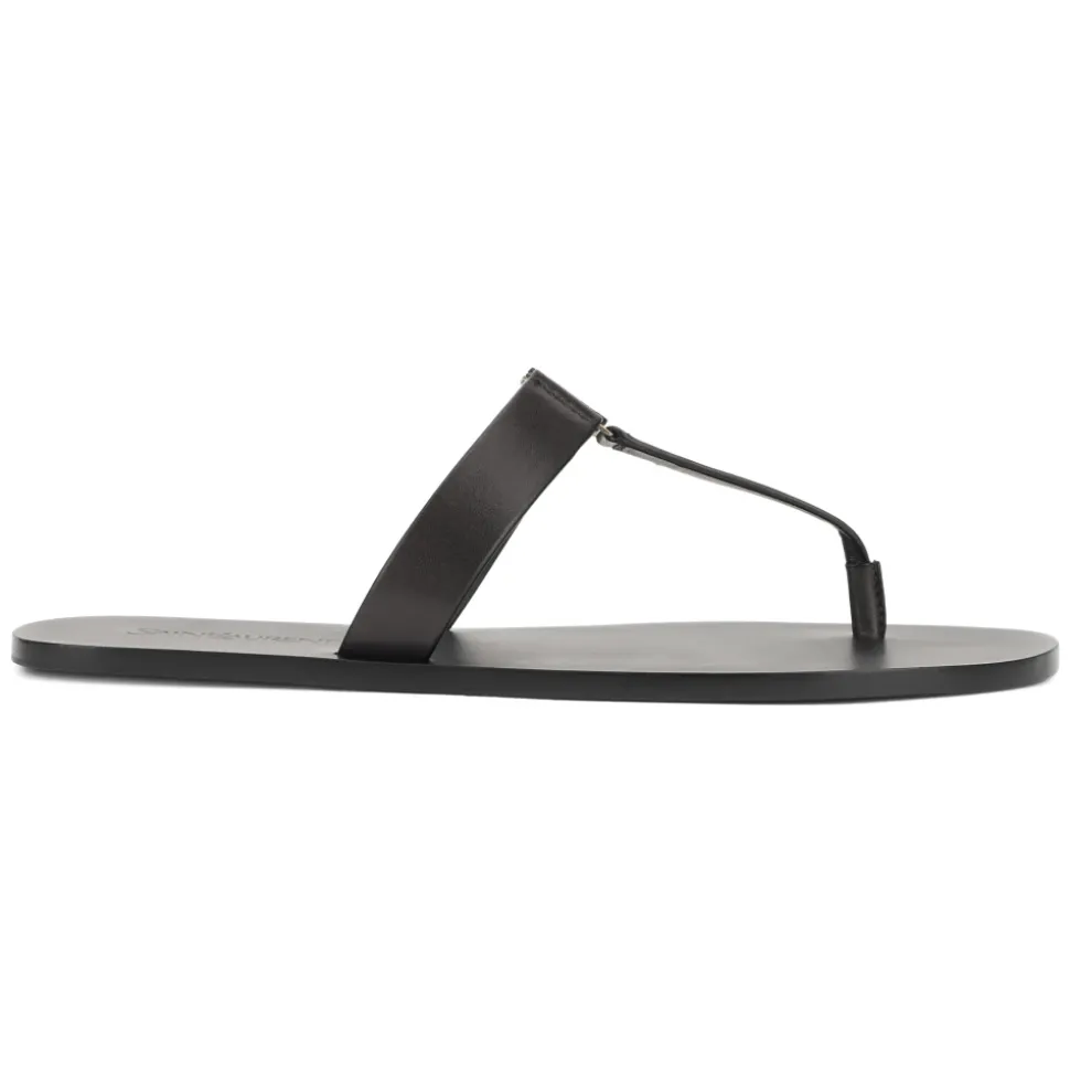 Leren teenslippers