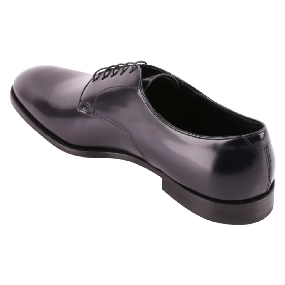 Leren veterschoenen