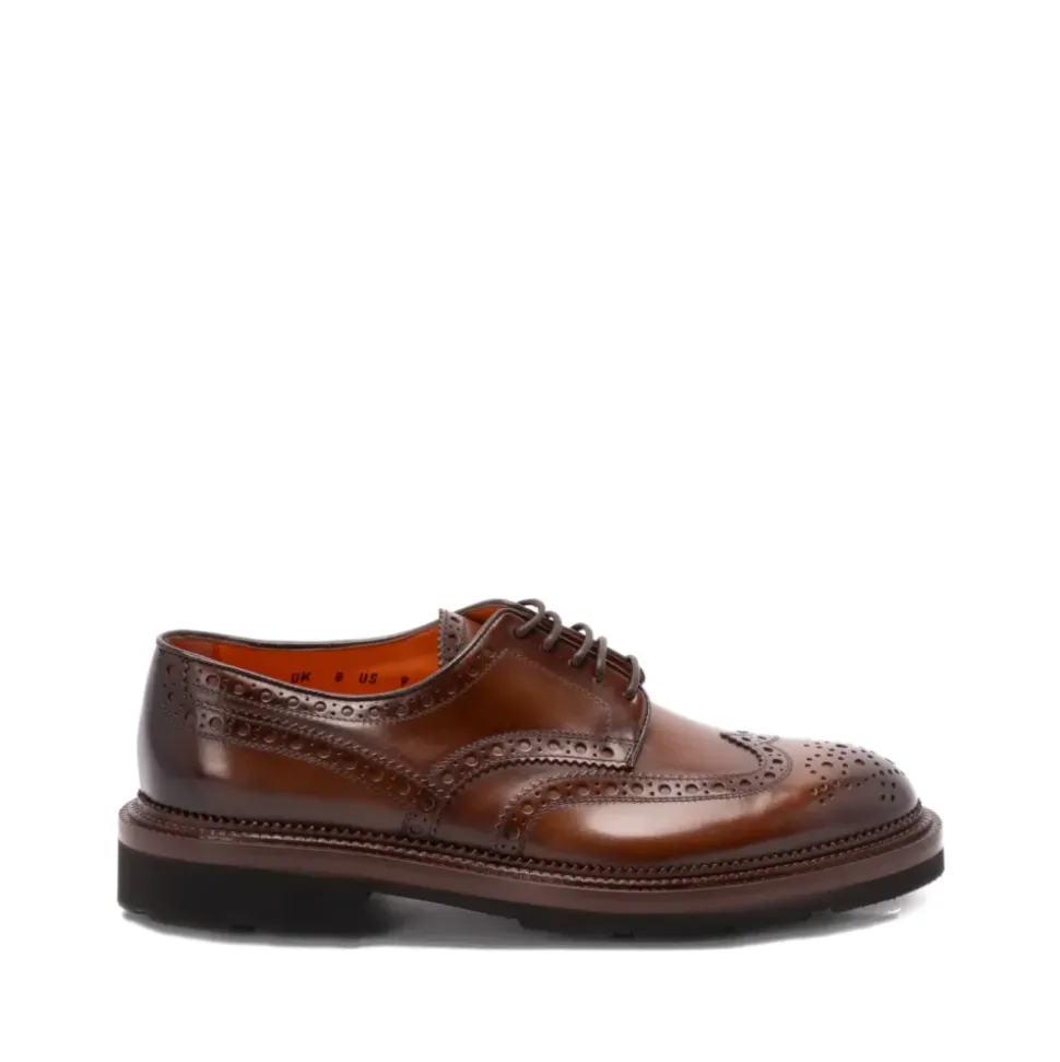 Leren Derby Schoenen