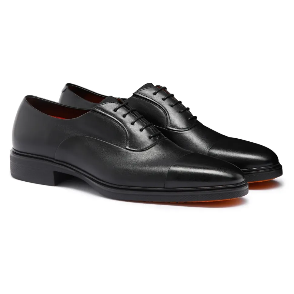 Leren Easy-On Oxford schoenen