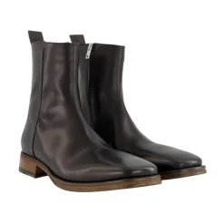Leren Enkelboot