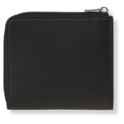 Leren portemonnee met logo-print