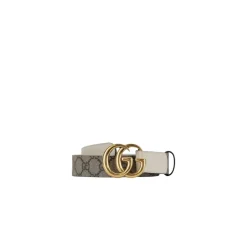 Leren Riem met GG Logo