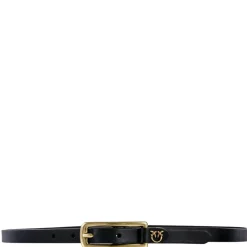 Leren Riem Met Logo